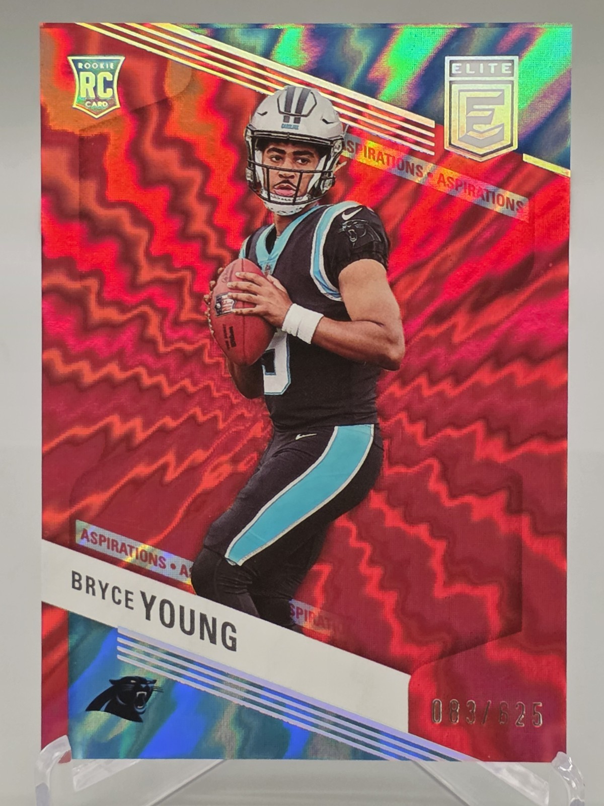 2023 Panini Donruss Elite Bryce Young  Aspirations Explosion /625 RC #110 