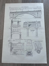 1909 large engineering print 
