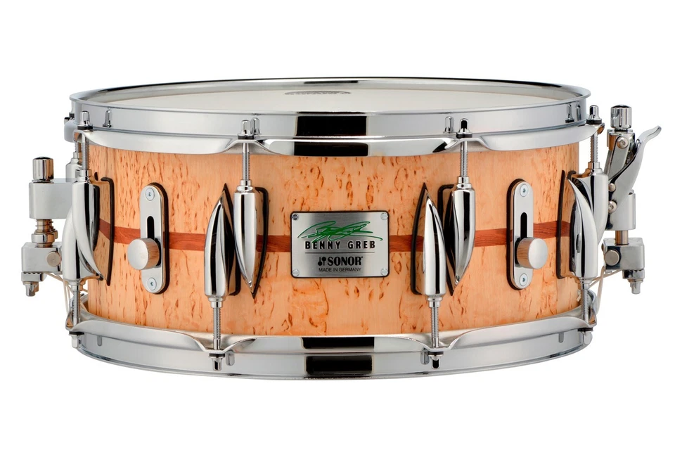 Sonor Benny Greb SSD 13x5.75 BG SDW 2.0 Buche Snare MonoRail Dämpfer Dual Glide