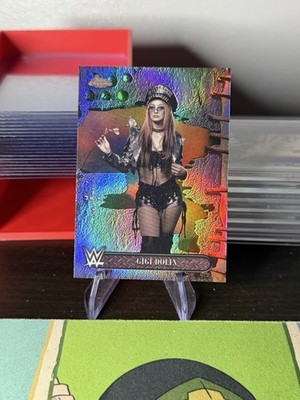 2025 Topps Chrome WWE x Cactus Jack Purple Refractor /250 Gigi Dolin #81