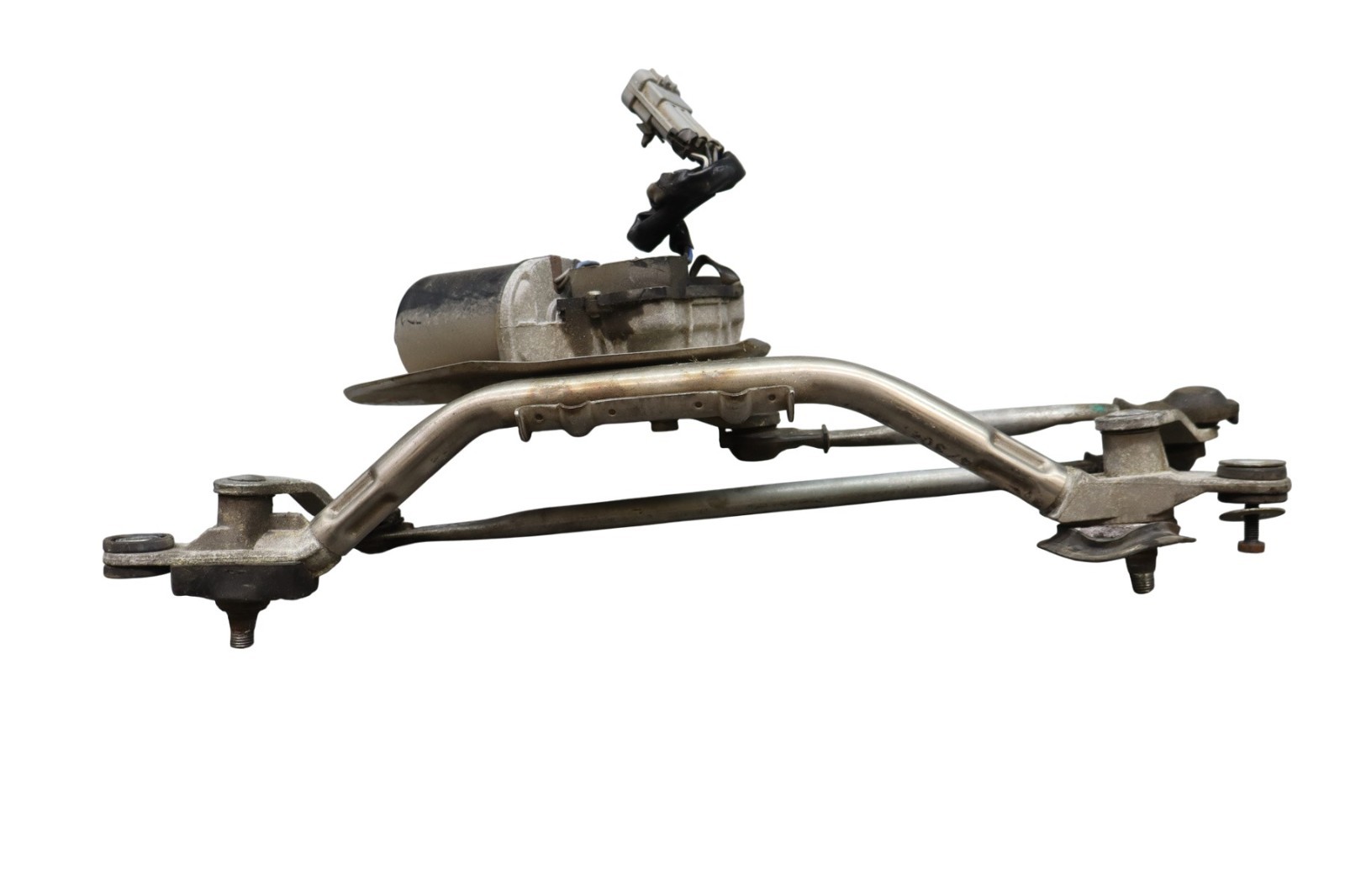 03-13 Maserati Quattroporte Front Windshield Wiper Linkage Arm W/ Motor Oem