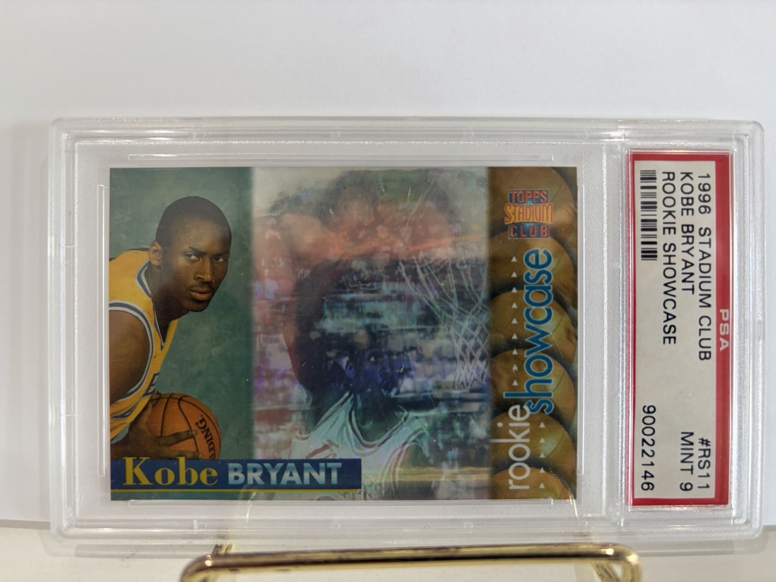 Kobe Bryant 1996 Topps Stadium Club #RS11 Rookie Showcase Price