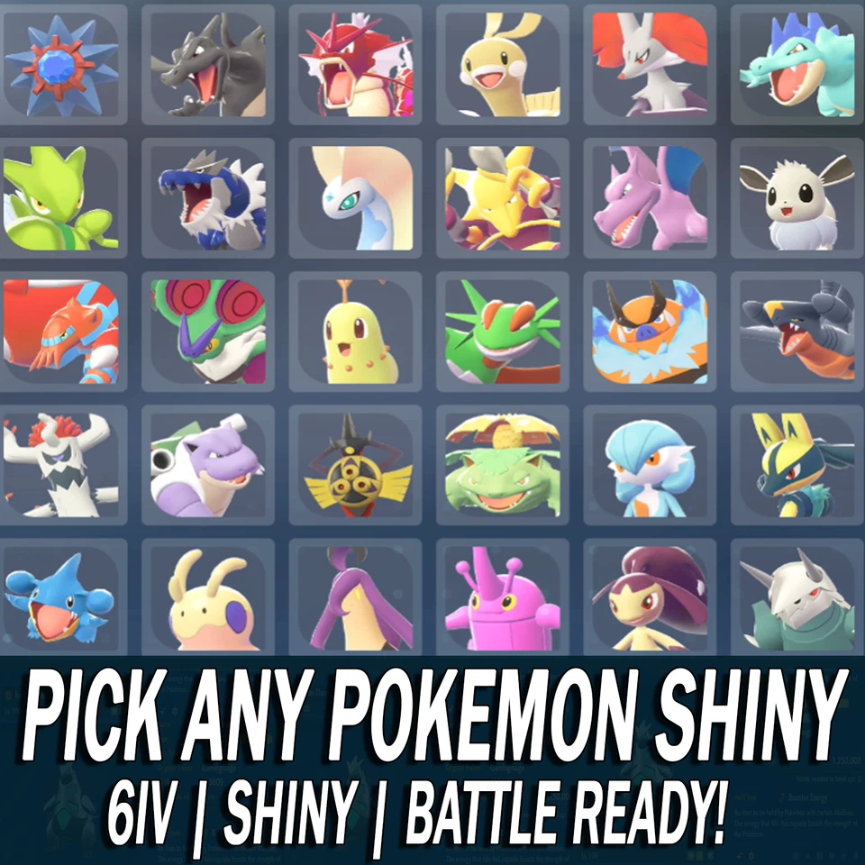 Pokemon Legenden ZA SHINY Pokemon 6IV Battle Ready!!