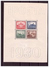 H30534 Deutsches Reich Mi. Nr. Block 1  ungebraucht  Marken **  Formverkleinert