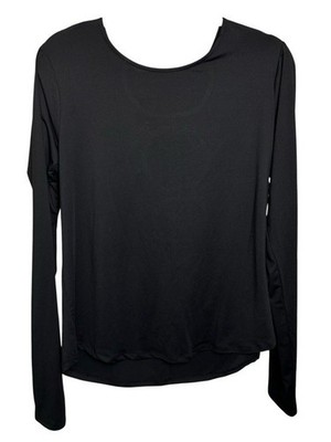 Threads 4 Thought Reactive New black stretch top Dacia circle back size XL
