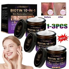 1-3PCS Biotin 10-in-1 Skin Restoration Cream, 2026 New Skin Treatment Cream 