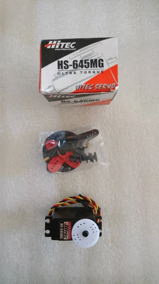 HiTEC HS-645MG High Torque Metal Gear Servo 96kg 0.2s 4.8/6V Used Japan OO3 - Image 4 of 4
