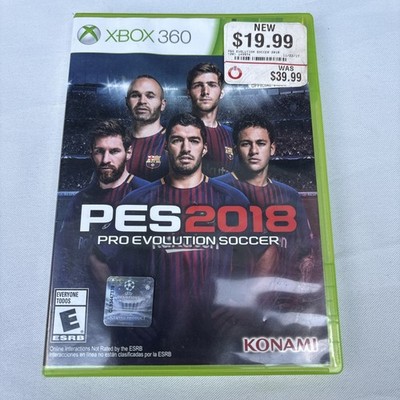 Pes 2018 Microsoft Xbox 360 Game Tested Working
