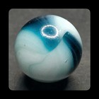 ~Mic'sMibs~9/16"+ Dark Blue Striped Kokomo Opalescent NM++