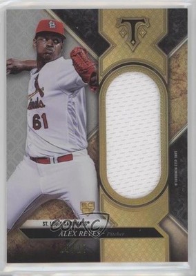 2017 Triple Threads Single Jumbo Relics Silver /27 Alex Reyes Rookie RC e3t