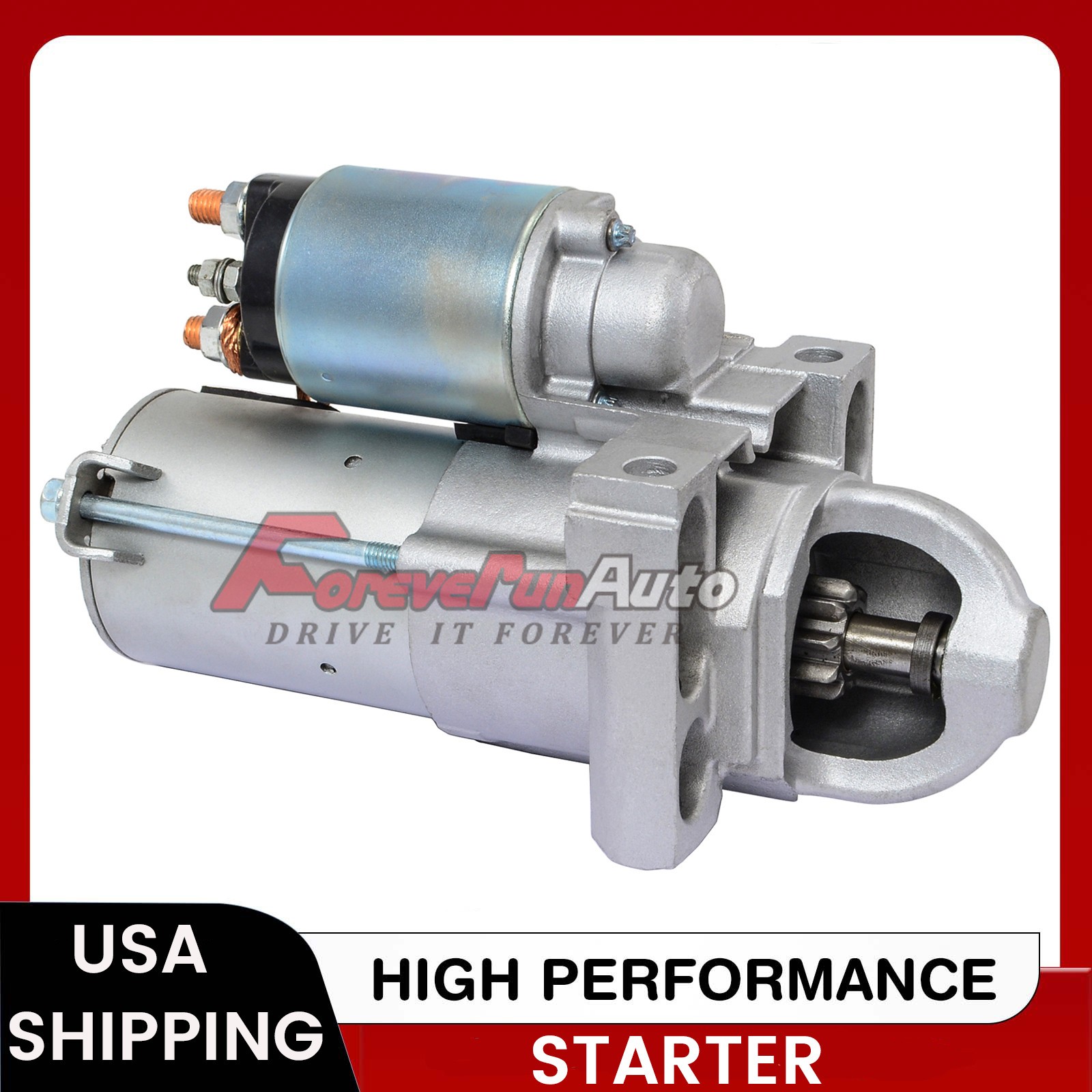 Starter for Chevy Silverado & Chevy Tahoe W/ 4.8 & 5.3 V8 2006 2007 2008