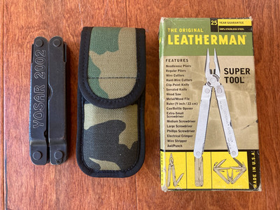 YOSAR Original Leatherman Supertool NOS Portland OR USA Yosemite Search & Rescue