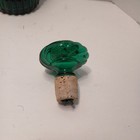 2 Green & Brown Vintage 1968 Jim Beam Empty Bonded Beam DecanterW/Stoppers  — photo 10