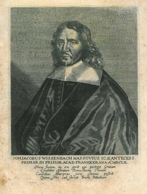 Portrait of Johannes Jacobus Wissenbach