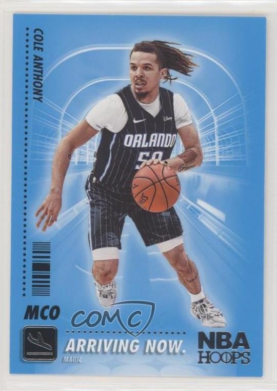 2020-21 Panini NBA Hoops Arriving Now Cole Anthony #SS-21 gp1
