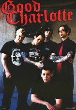 ORIGINAL 2003 GOOD CHARLOTTE GROUP POSTER FUNKY #6588 NEW 22x34 FREE SHIPPING