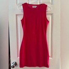 Melissa Bentsen X NA-KD Elegant Pink Sleeveless Dress Size XS