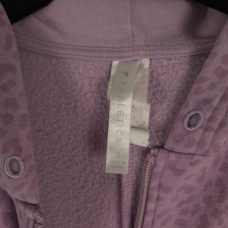 Mono Fabletics One Piece Pequeño Púrpura Leopardo Forever Polar Con Capucha Salón Foto 3 de 4