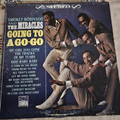 SMOKEY ROBINSON AND THE MIRACLES Going to a Go-Go LP soul R&B VG+