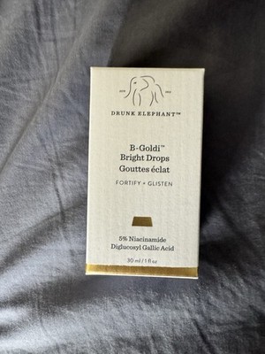 Drunk Elephant B-Goldi  Bright Illuminating Drops 5% Niacinamide New In Box