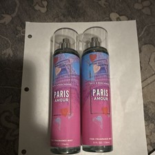 Bath  Body Works Paris Amour Fine Fragrance Mist for Women 8 fl oz Lot 2