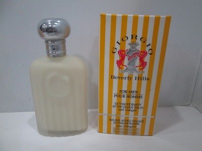GIORGIO BEVERLY HILLS FOR MEN Aprèsbarba Balsam / After Shave Balm 120ml - Vintage