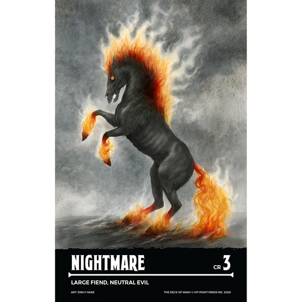 Hit Point Press The Deck of Many (5E): Monsters 5 HPP D028