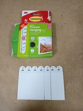 Command Frame Large Wall  Picture Hanging Strips Value Pack 7 Pieces White 1.03 per strip