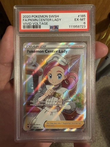 Pokémon Center Lady graded PSA 6 for sale on eBay