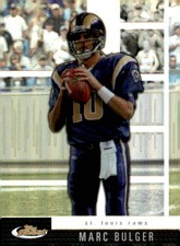 2008 Finest #19 Marc Bulger Black Refractors #/99