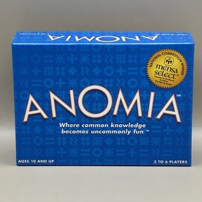 Anomia Card Game 2016 Everest Press MENSA Select Award COMPLETE