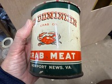 Old Dominion Crab Company Tin Can VA19-C Newport News, VA Not Oyster 1 LB