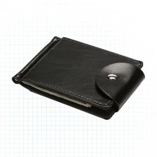 Shiny Little Wallet Slim and Compact Bi-fold Men Money Clip Mens