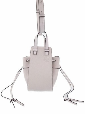 LOEWE Hammock Leather Drawstring Shoulder Bag