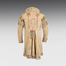 President Taylor&rsquo;s Magnificent Cree-Metis Quilled Hide Frockcoat