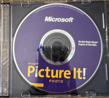 Microsoft Picture It Photo PC Cd Rom