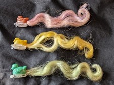 LOT 2 MINICOUETTES PIXIETAILS Dame boucleline Lady Lovely Locks Vintage 80