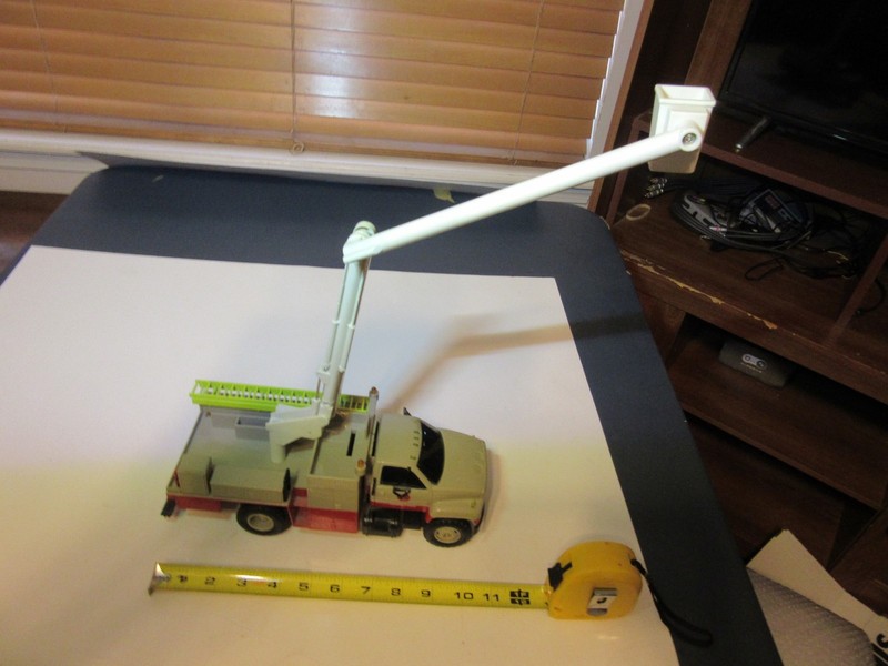 DG Production GMC Topkick Virginia Power Bucket Truck - Working Lights