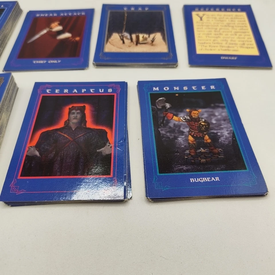 1993 TSR DRAGON STRIKE Game Replacement Parts Pieces: Set of 109 Game Cards - Image 4 of 4