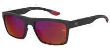 UNDER ARMOUR UA-ACETECH Sunglasses Sun Glasses MT BLK RD BLXMI Authentic New 58m