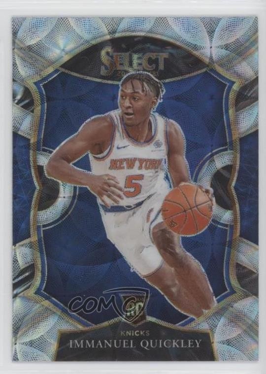 2020-21 Panini Select Concourse Scope Prizm Immanuel Quickley #85 9l4