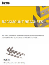 RARITAN RCS24 19" Rack Mount Bracket for CS2/CS4 1U 