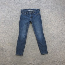 GAP Jeans Women's Blue 28 Regular Legging Skinny Stretch Denim