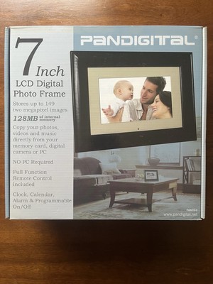Pandigital 7'' inch LCD Digital Photo Picture Frame W/Remote Control PAN70-0