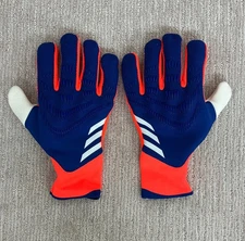 Sz 12 - Adidas Predator GL Pro FSP Fingersave Goalkeeper Goalie Soccer Gloves