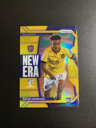 2024 Panini Prizm COPA America Oscar Zambrano New Era Gold /10