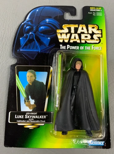 Kenner Star Wars Power of the Force Jedi Knight Luke Skywalk NEW SEALED on CARD!