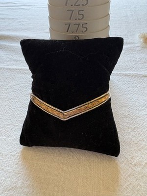 Navajo Keith James Sterling 12k cuff