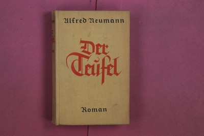 337755 Alfred Neumann DER TEUFEL Deutsche Verlags-Anstalt HC