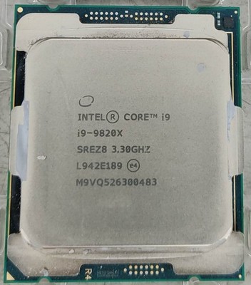 Intel SREZ8 Core i9-9820X 3,30GHz LGA-2066 10-Core CPU Prozessor